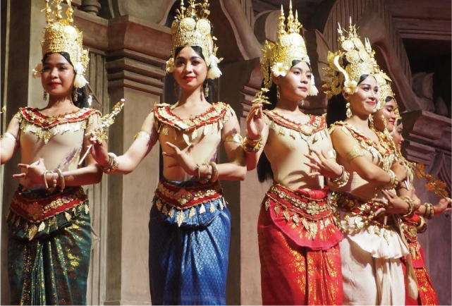 カンボディア舞踊の写真